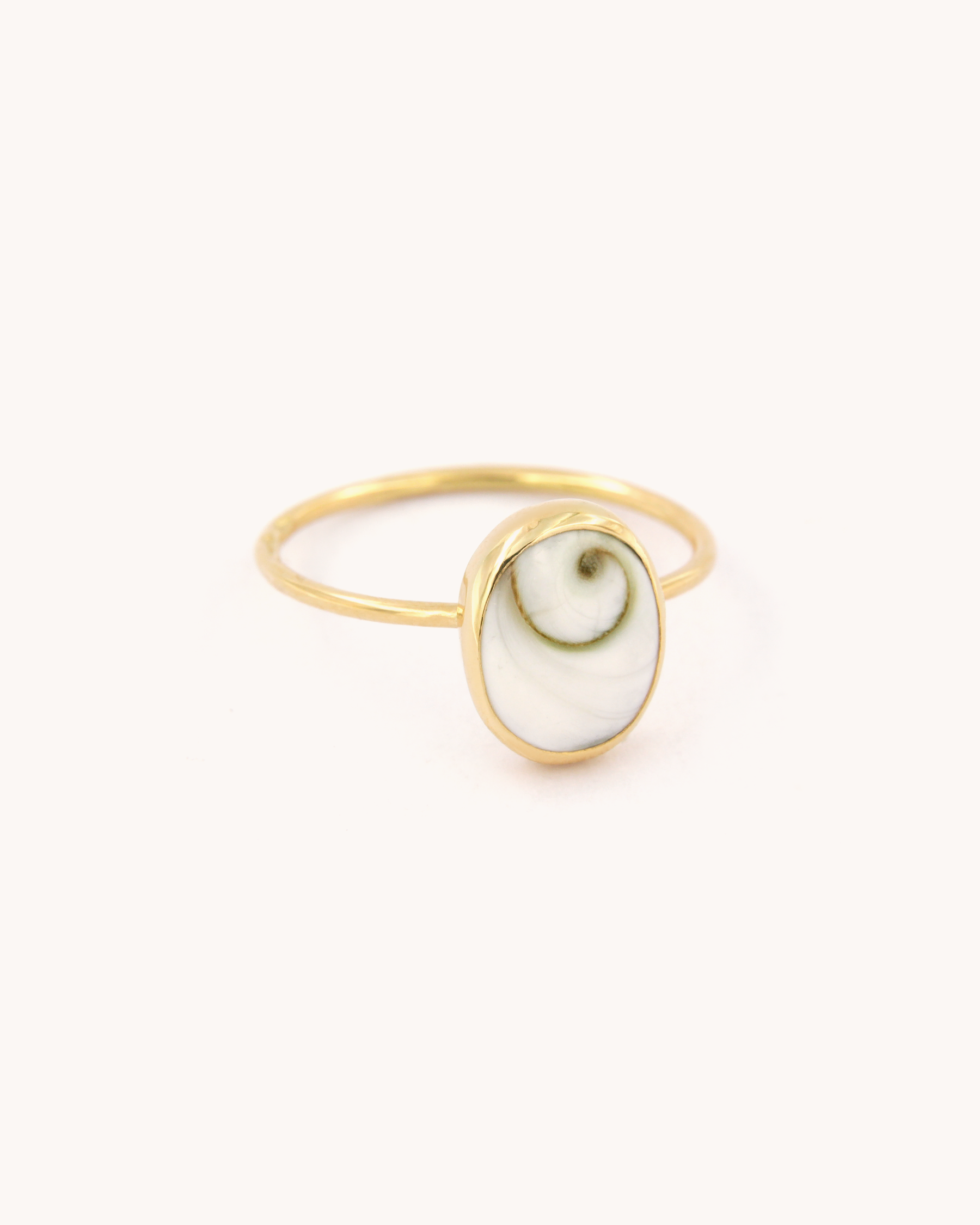 Anello a Filo con Occhio di Santa Lucia