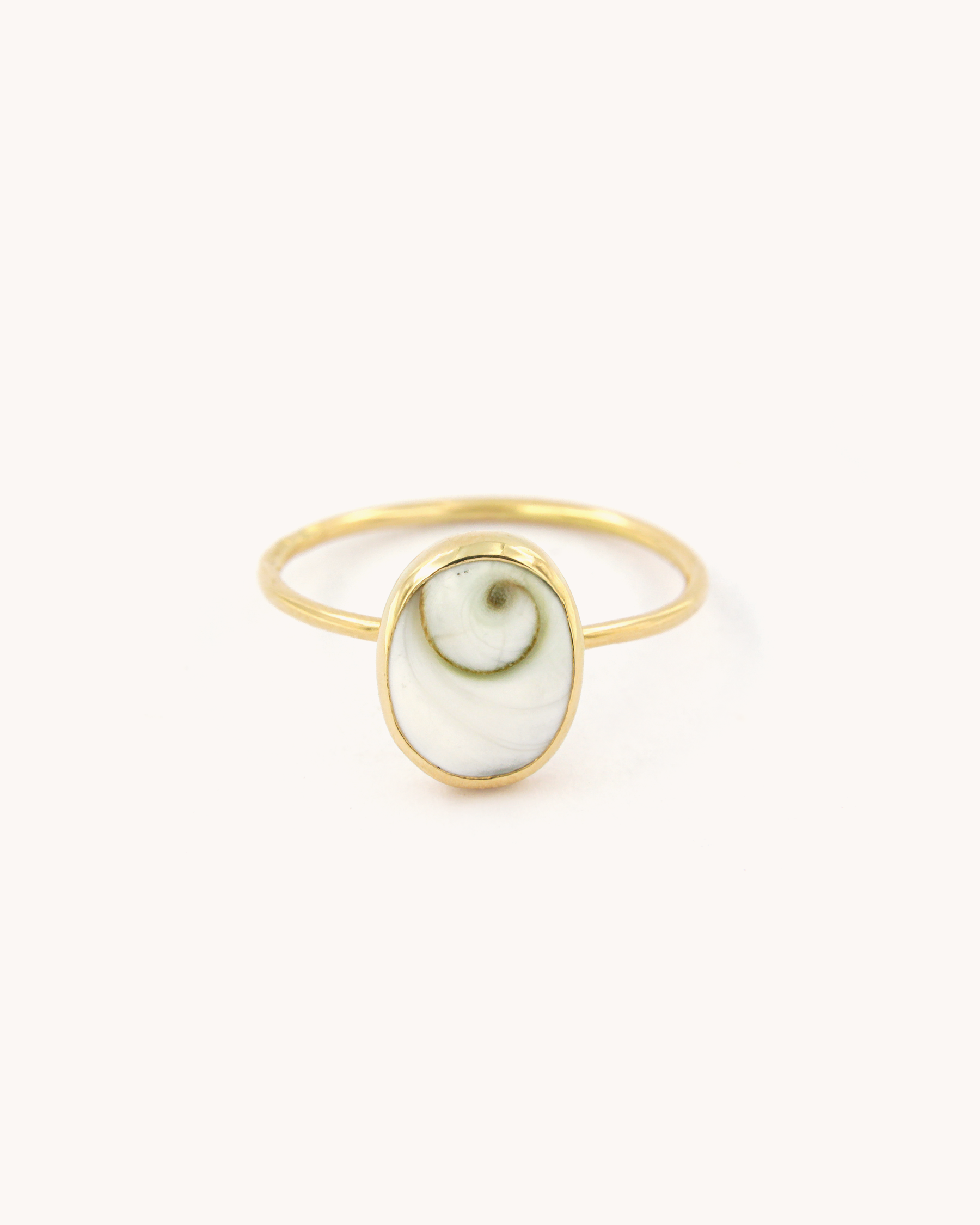 Anello a Filo con Occhio di Santa Lucia
