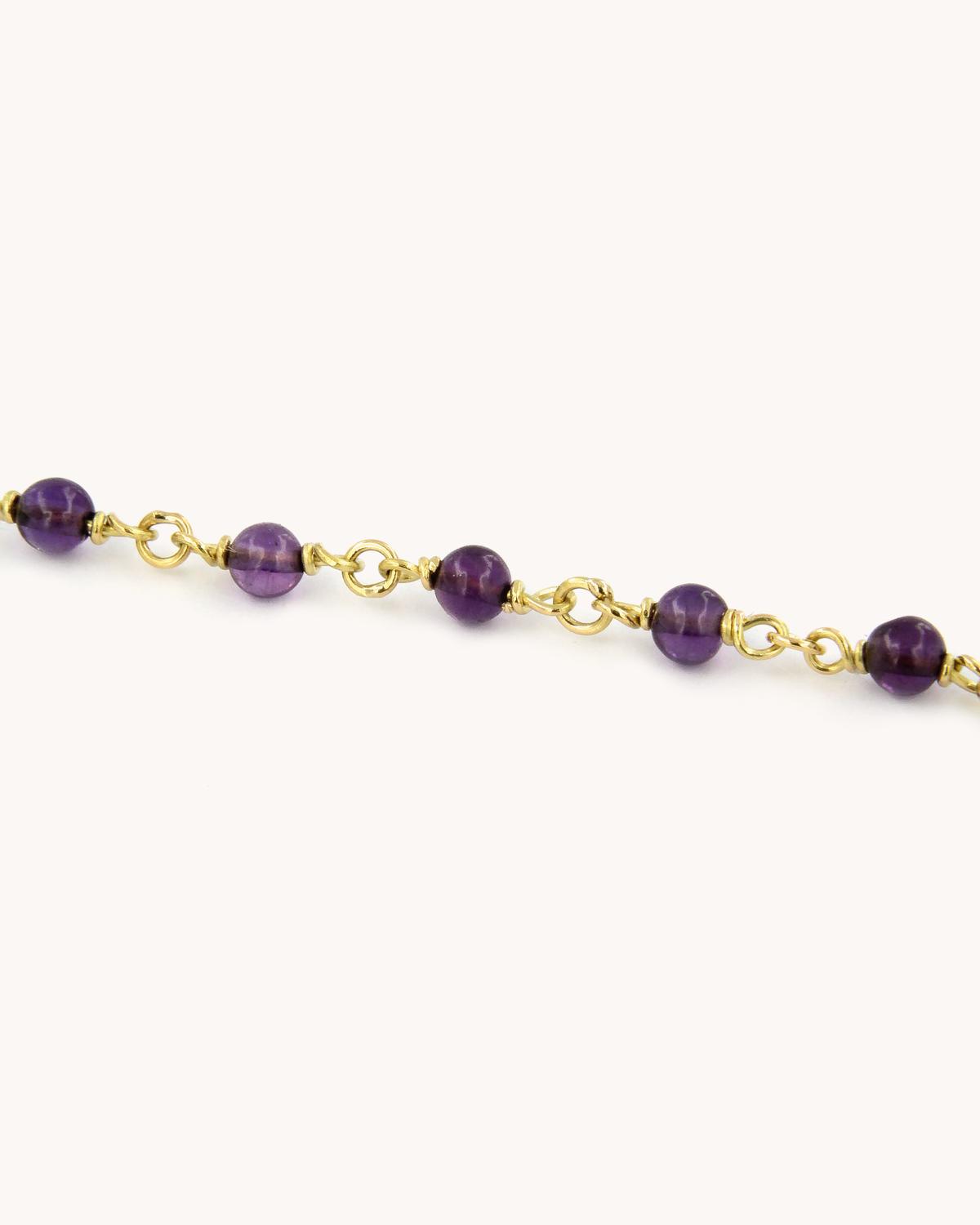 Mediterraneo Base Necklace with Amethyst