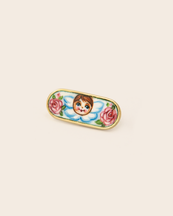 Bracciale Filo da Pesca Angelo con Rose