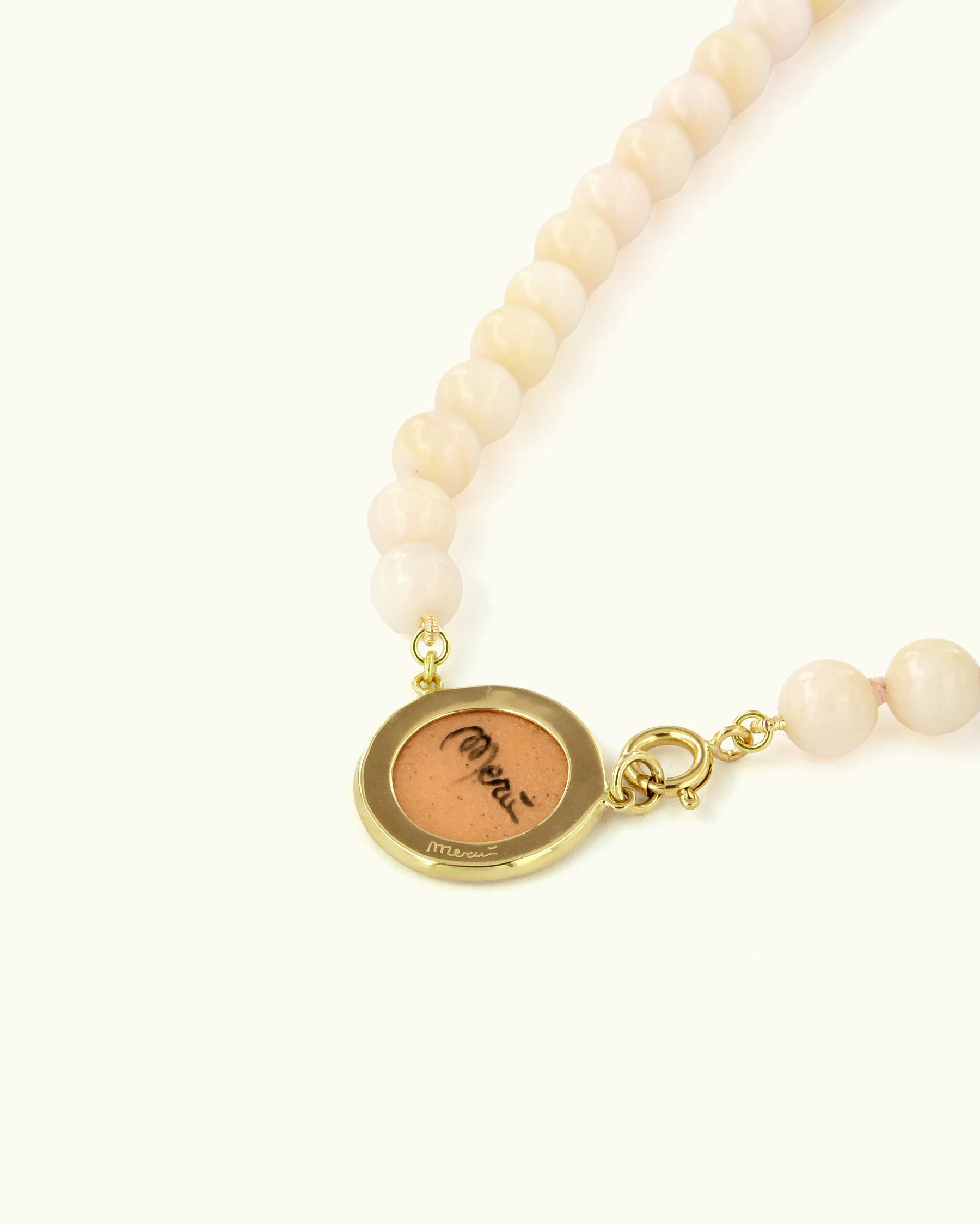 Collana Coloris Shark nella Rosa Schiuma