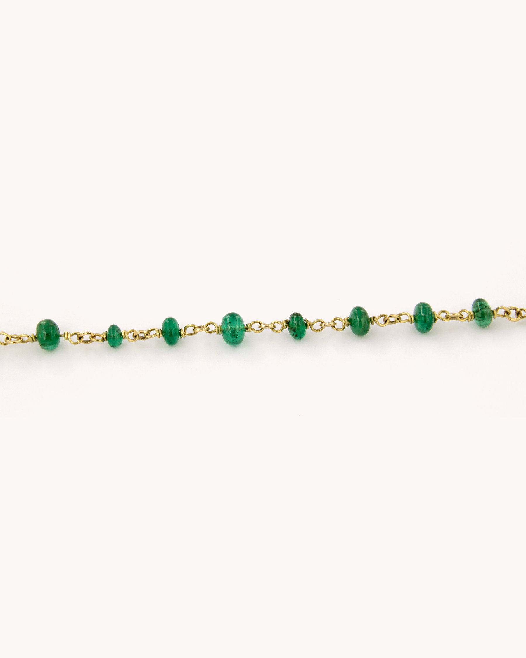 Collana mediterraneo Base con Radici di Smeraldi