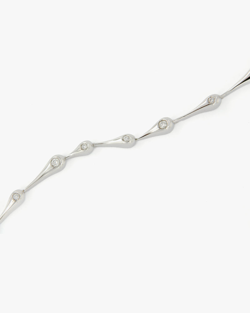 Diamond Teardrop Bracelet