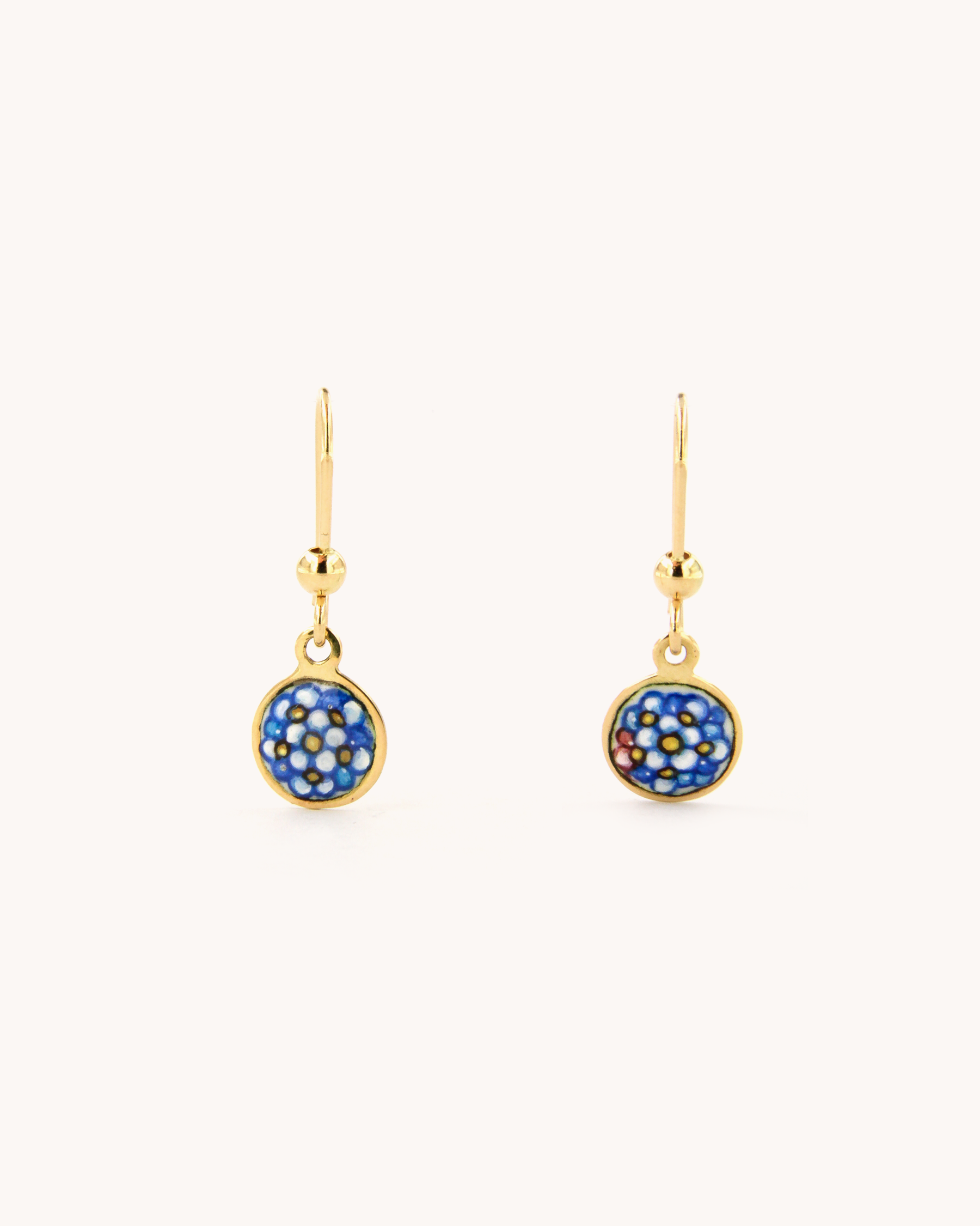 Forget-Me-Not Drop Earrings