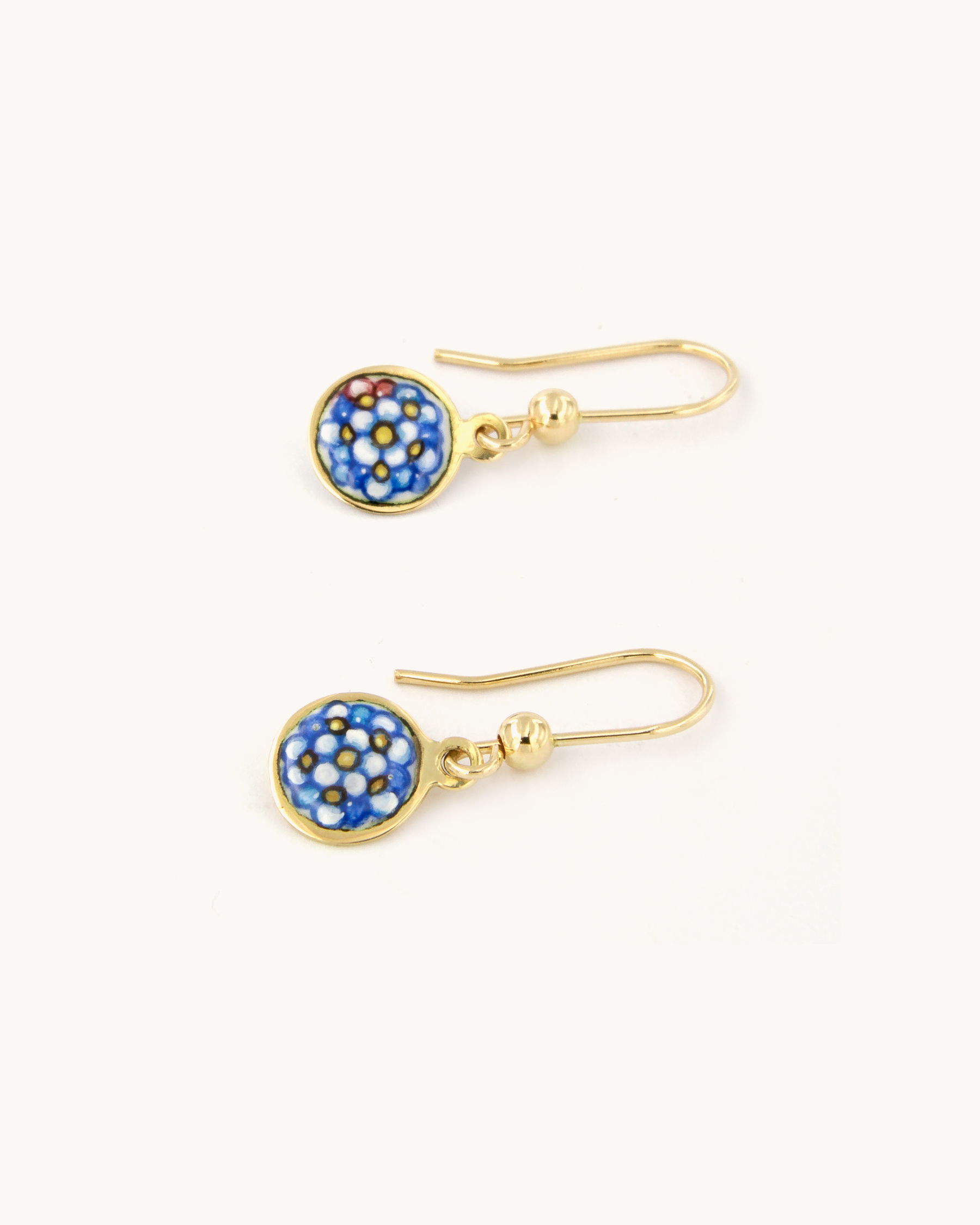 Forget-Me-Not Drop Earrings