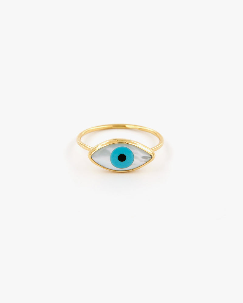 Big Evil Eye Ring 