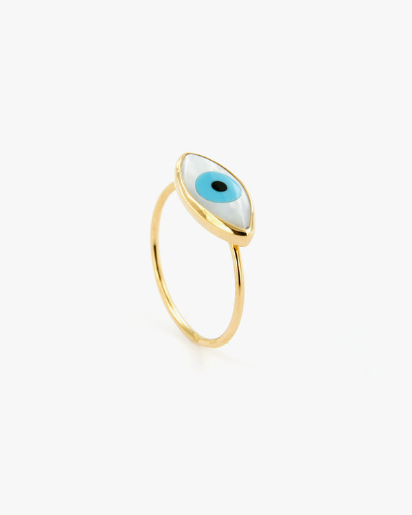 Big Evil Eye Ring 