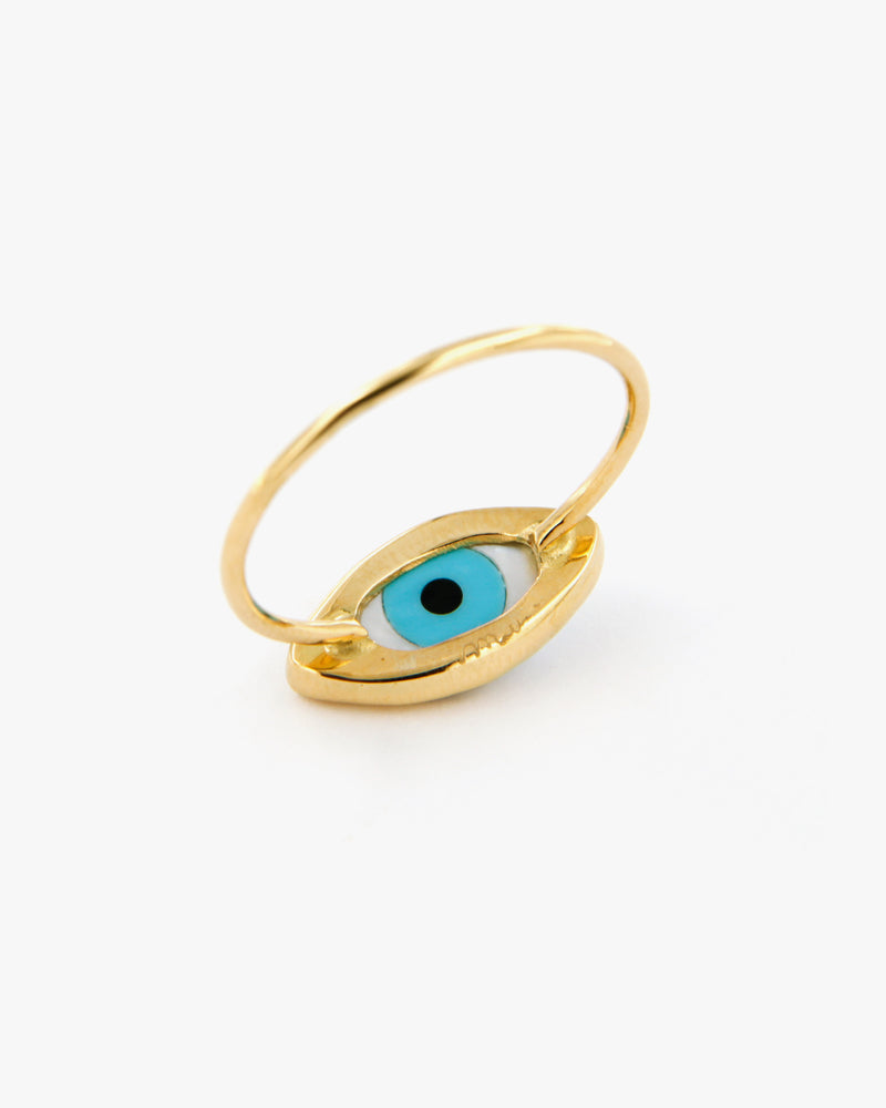 Big Evil Eye Ring 