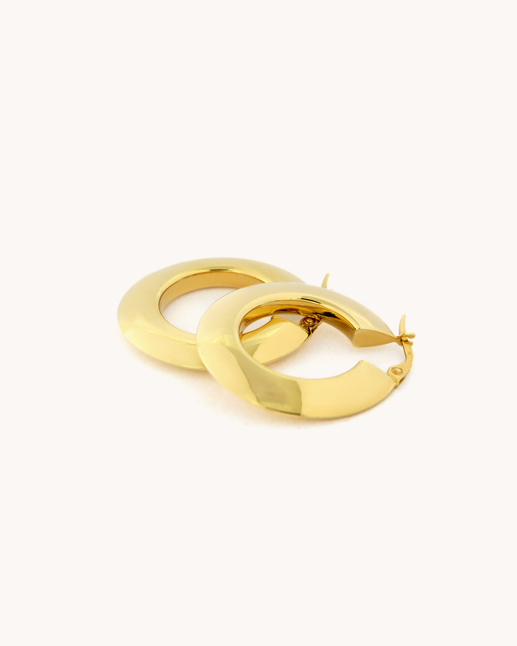 Blade Hoop Earrings
