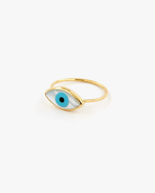 Small Evil Eye Ring