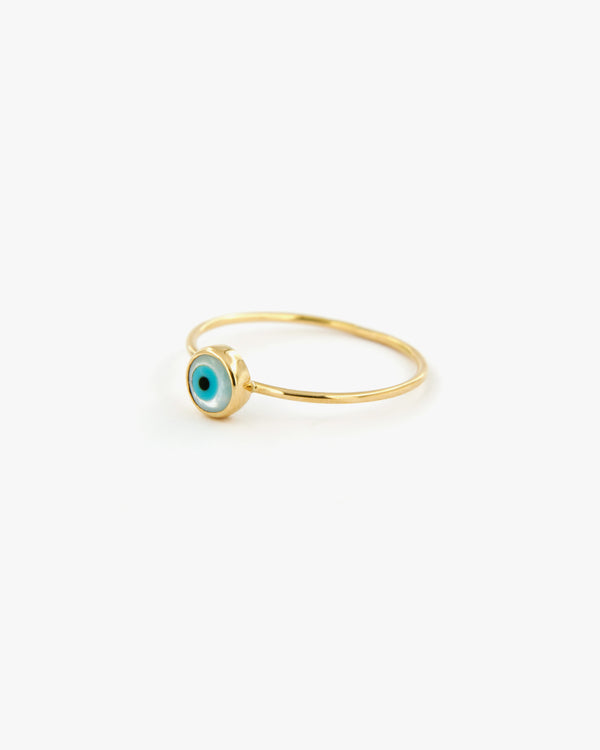 Small Evil Eye Ring