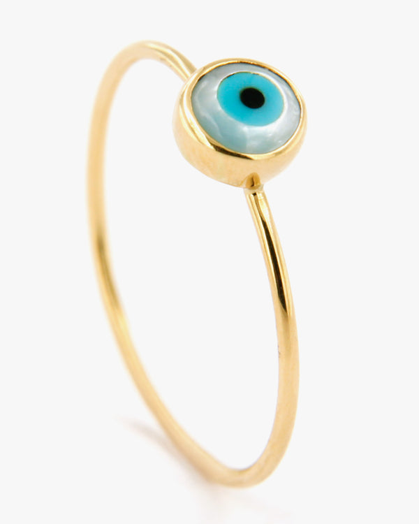 Small Evil Eye Ring