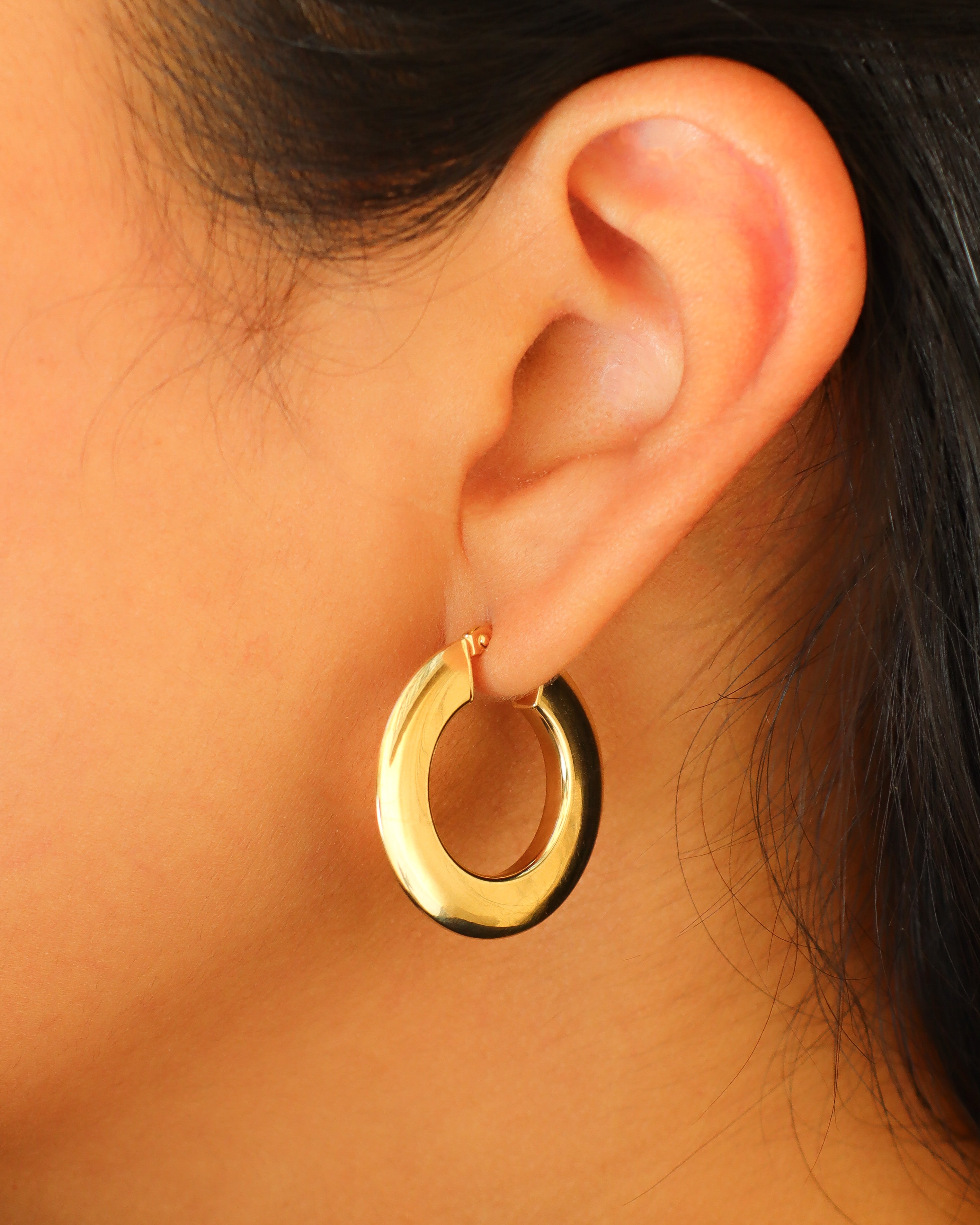 Blade Hoop Earrings