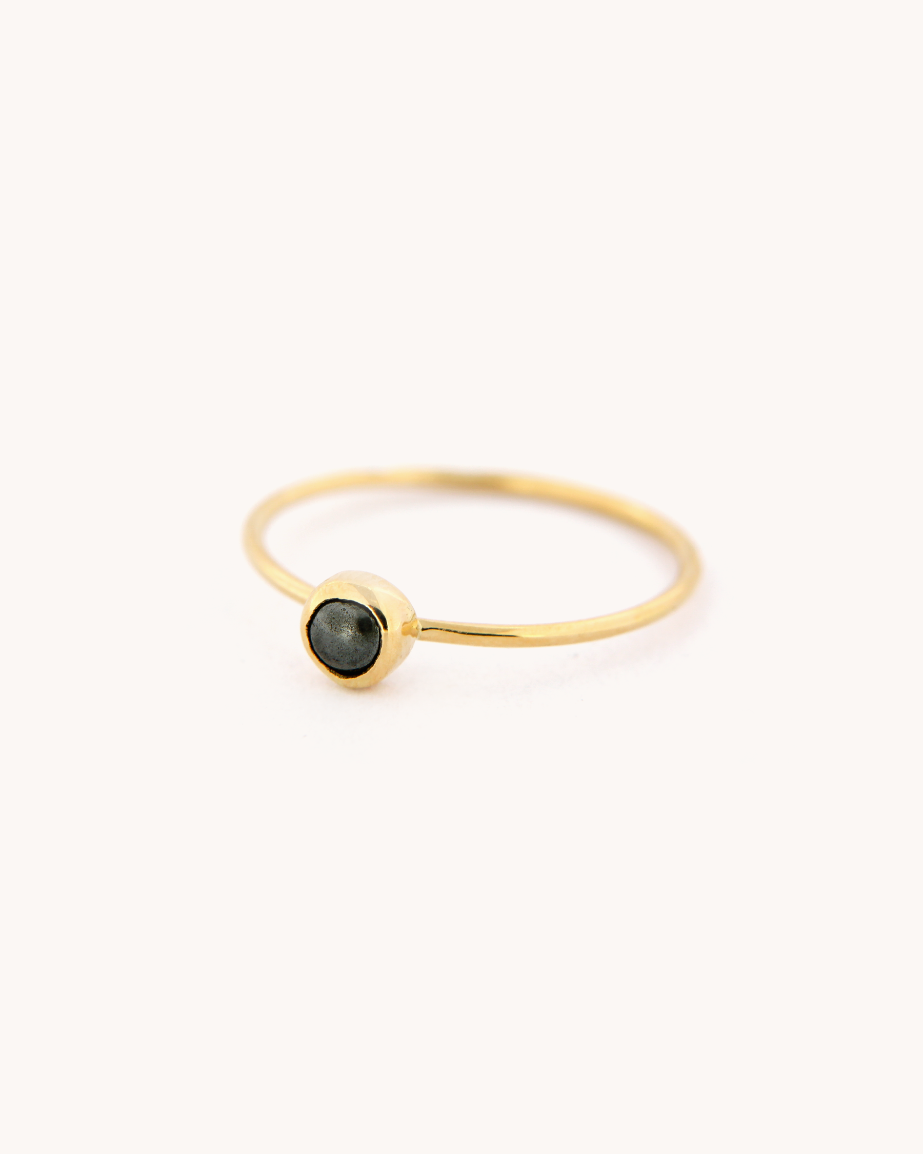 Anello a Filo con Ematite