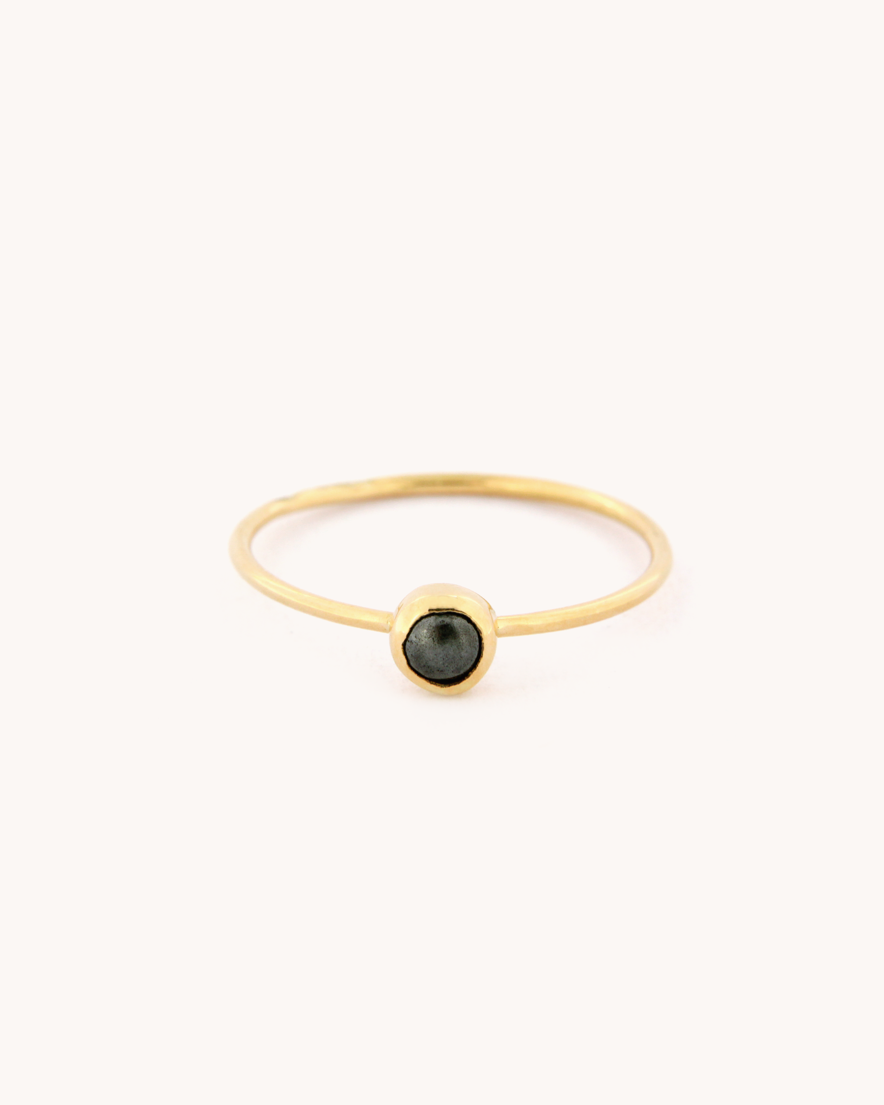 Anello a Filo con Ematite