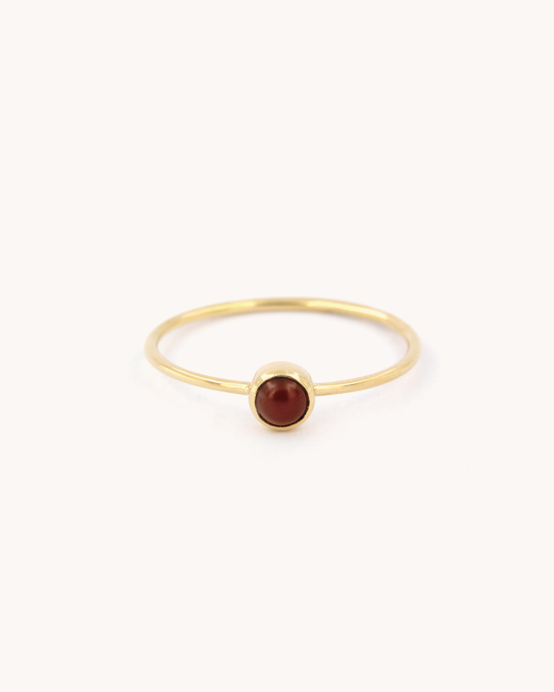 Anello a Filo con Corniola