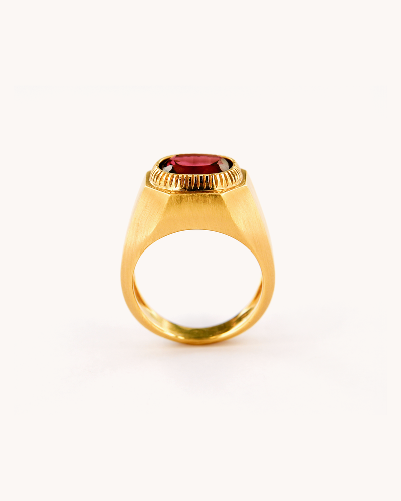 Rubellite Bold Ring