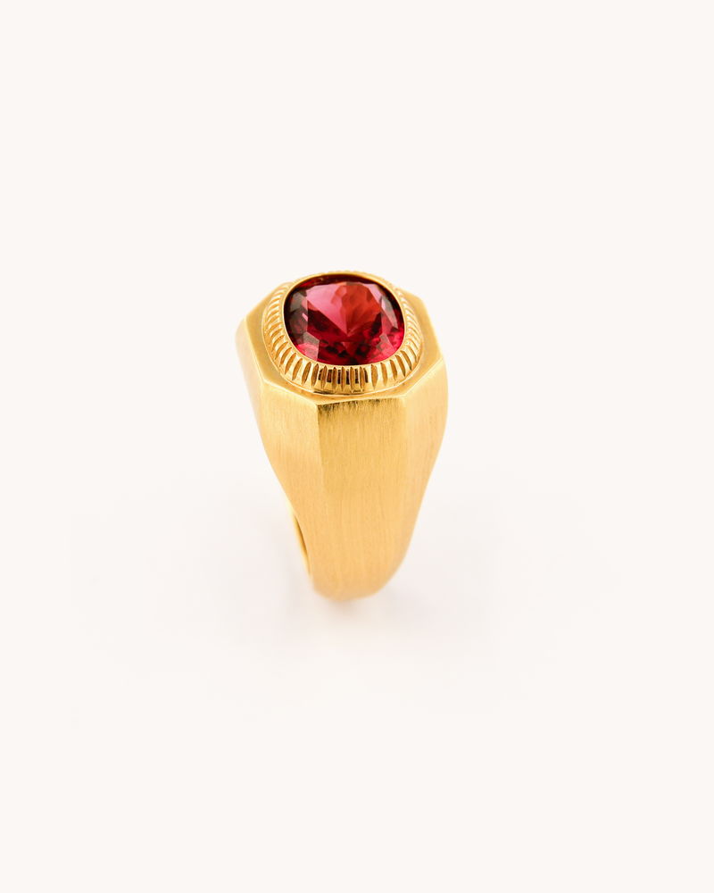 Rubellite Bold Ring