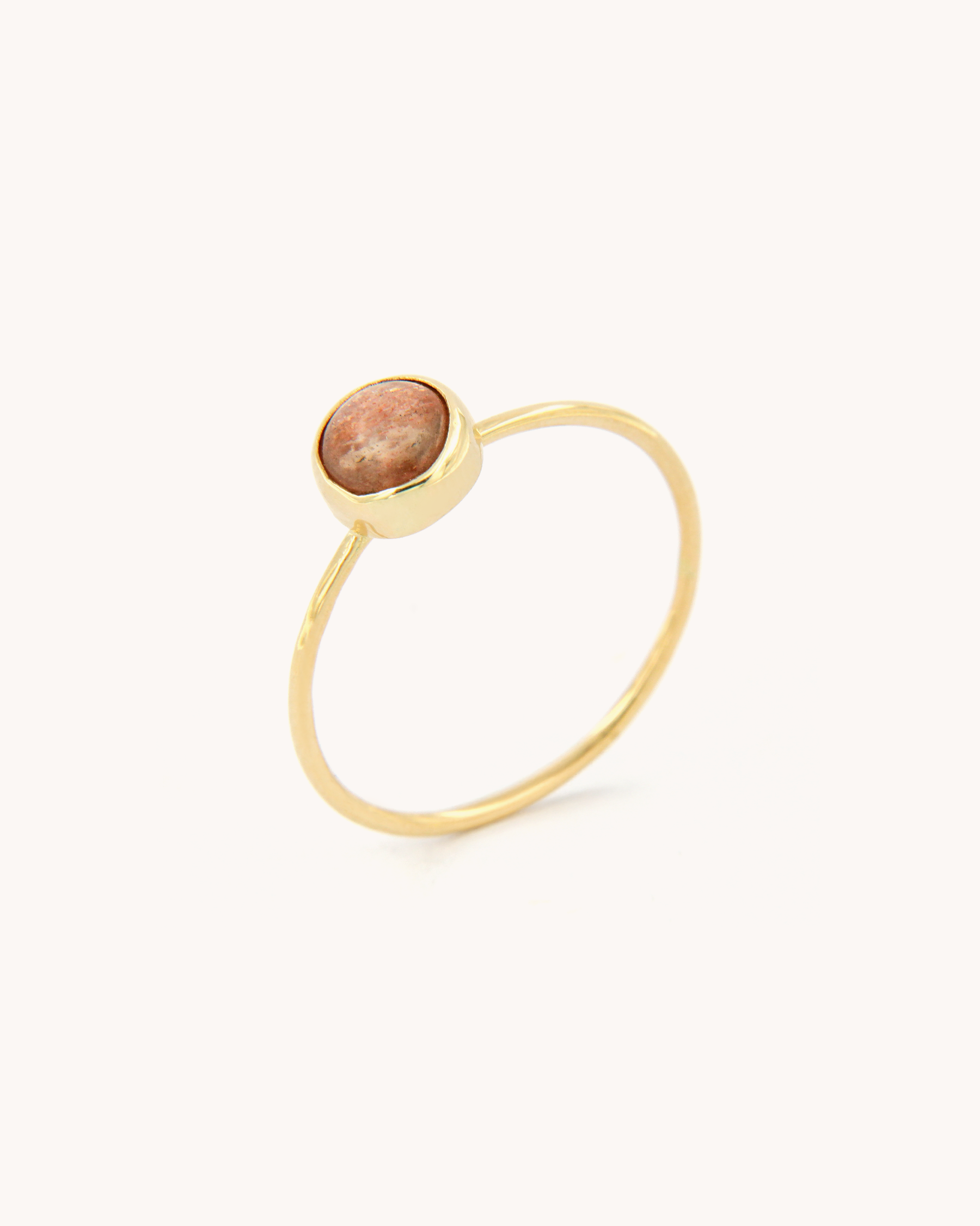 Anello a Filo con Sunstone