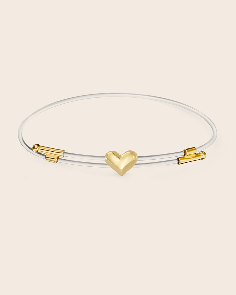 Bracciale Filo da Pesca Cuore