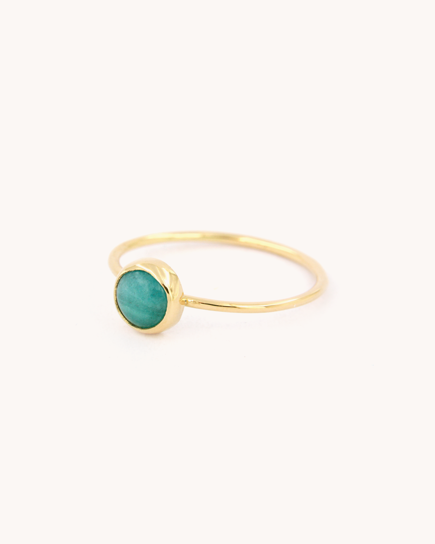 Anello a Filo con Amazzonite