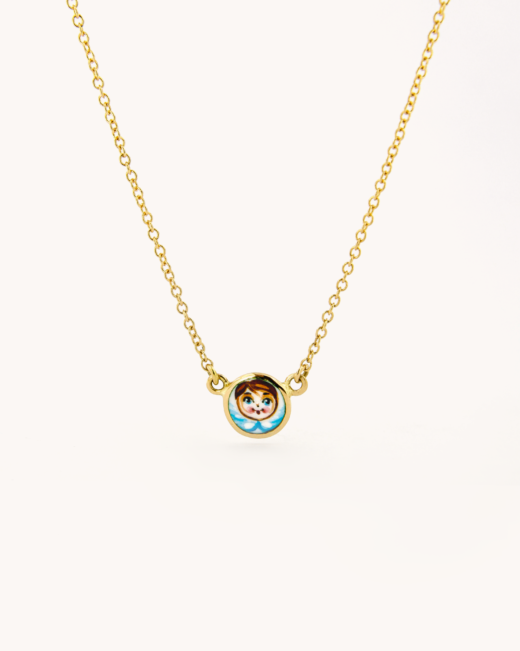 Blue Angel Necklace