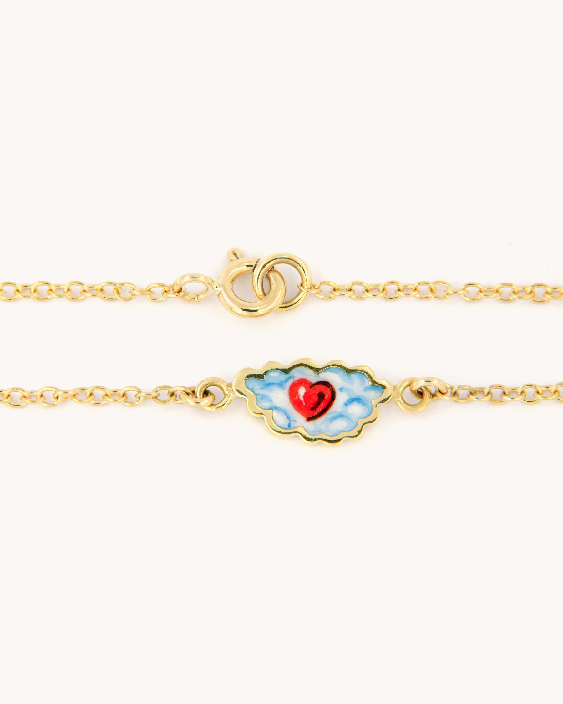 Bracciale Cuore tra le Nuvole