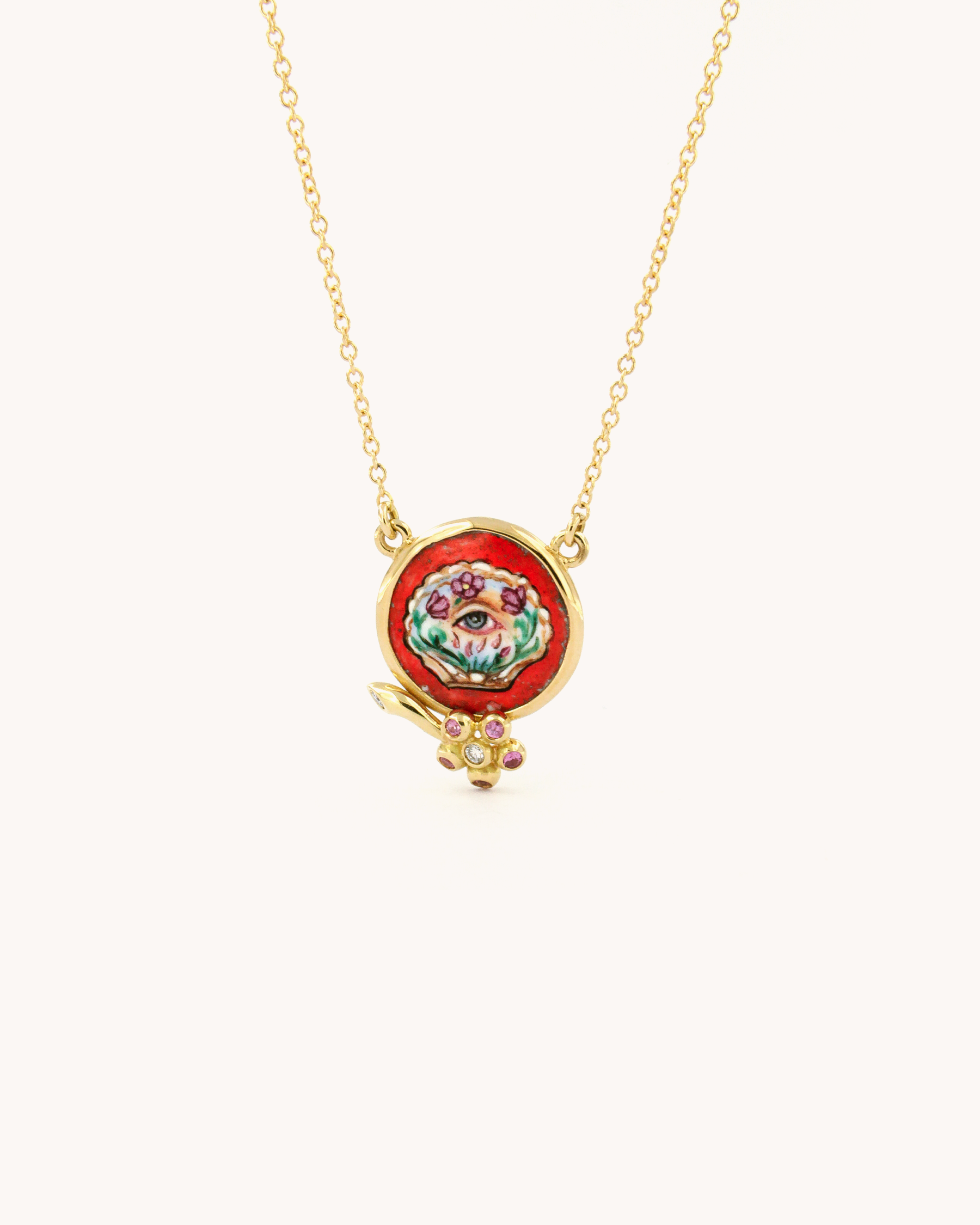 The Blooming Gaze Necklace