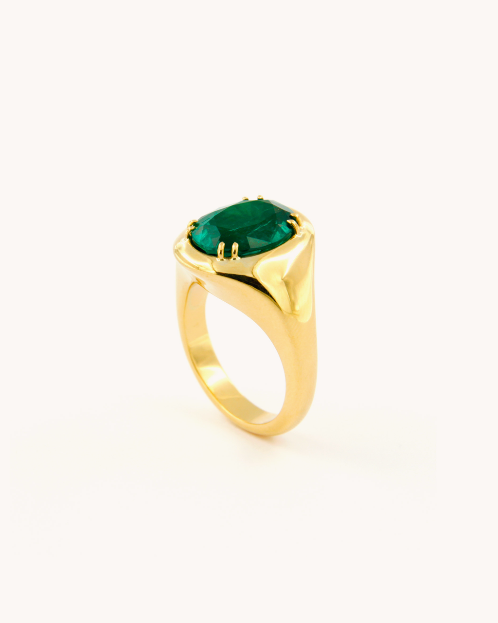 Anello con Smeraldo