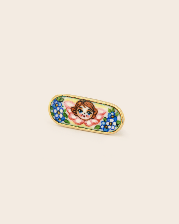 Bracciale Filo da Pesca Angelo con Fiori