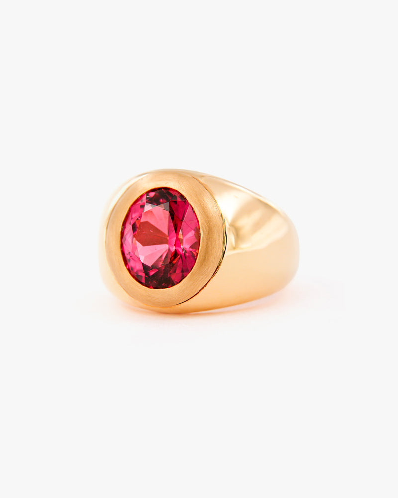 Anello Tormalina Rosa