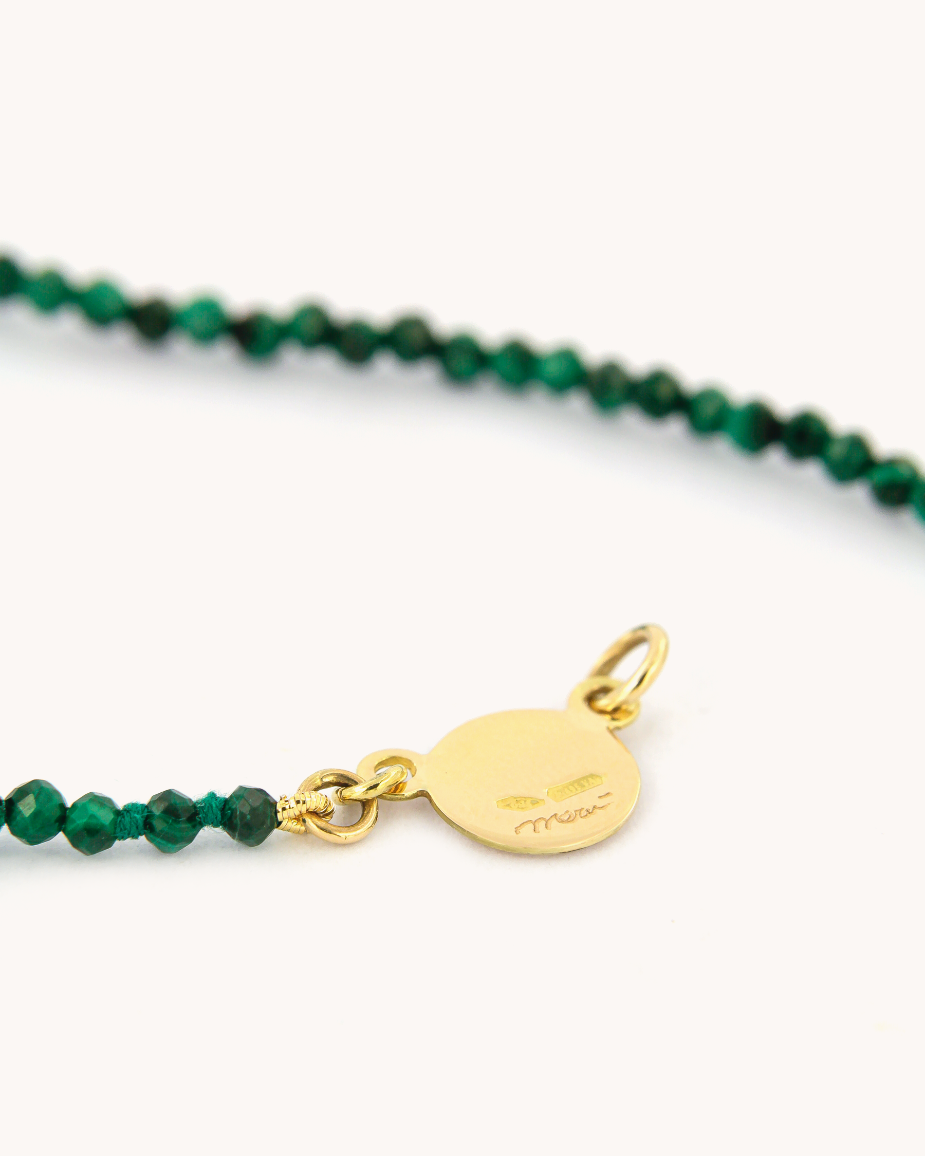Collana Pensè con Malachite