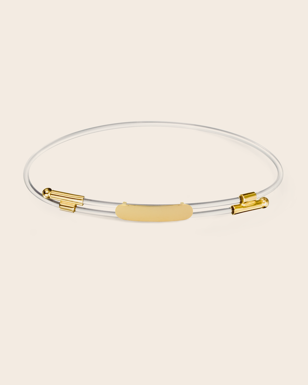 Medium Plate Nylon Bracelet