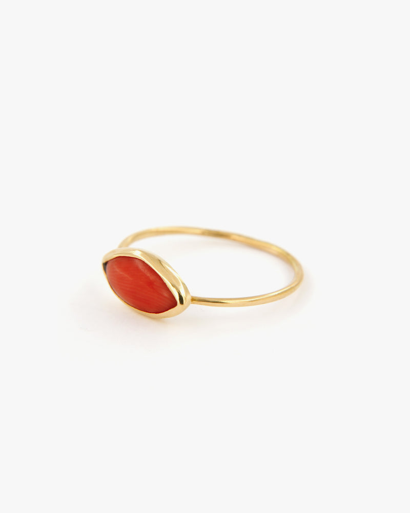 Red Coral Ring