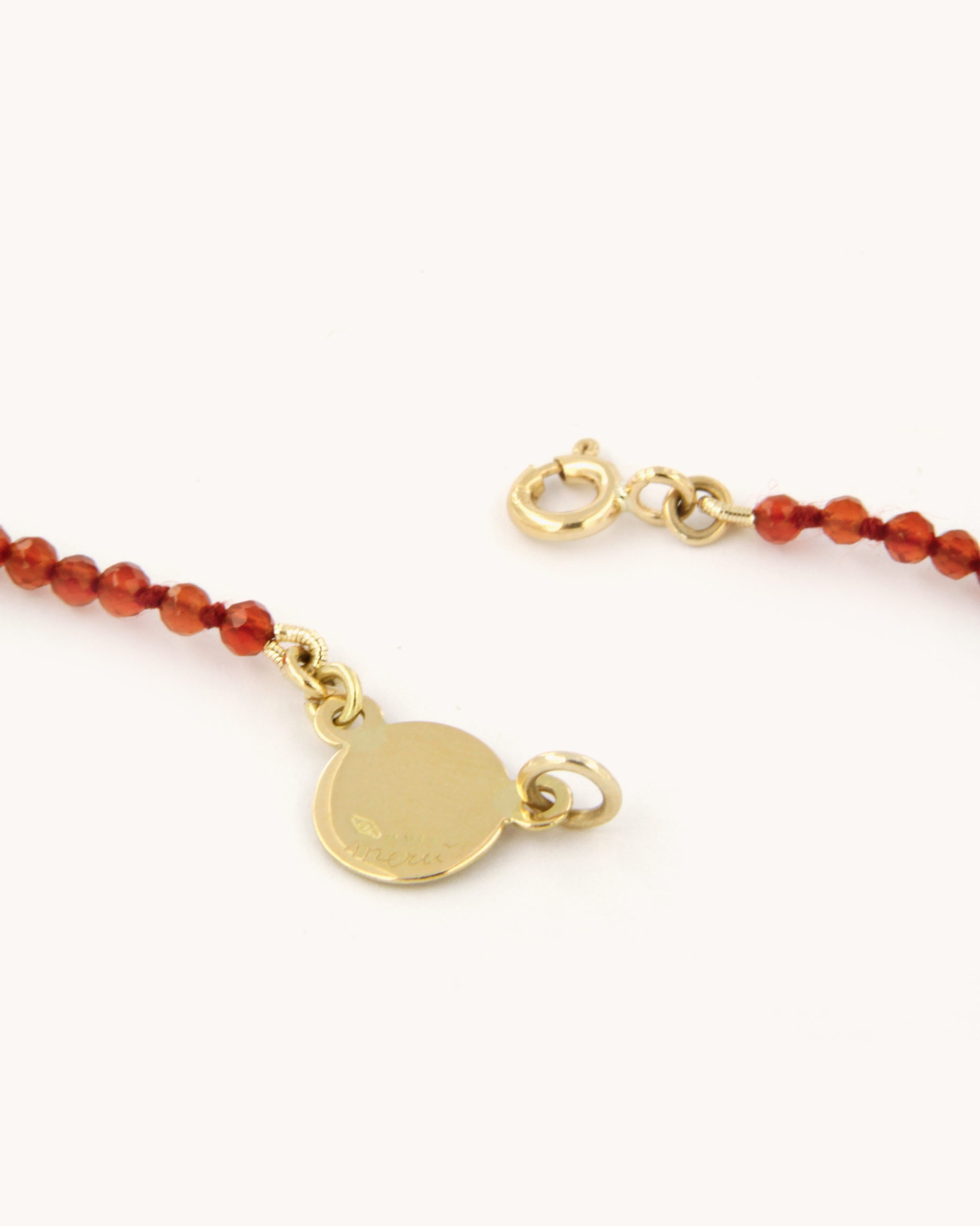 Coloris Necklace Frog Prince in Vermilion Red