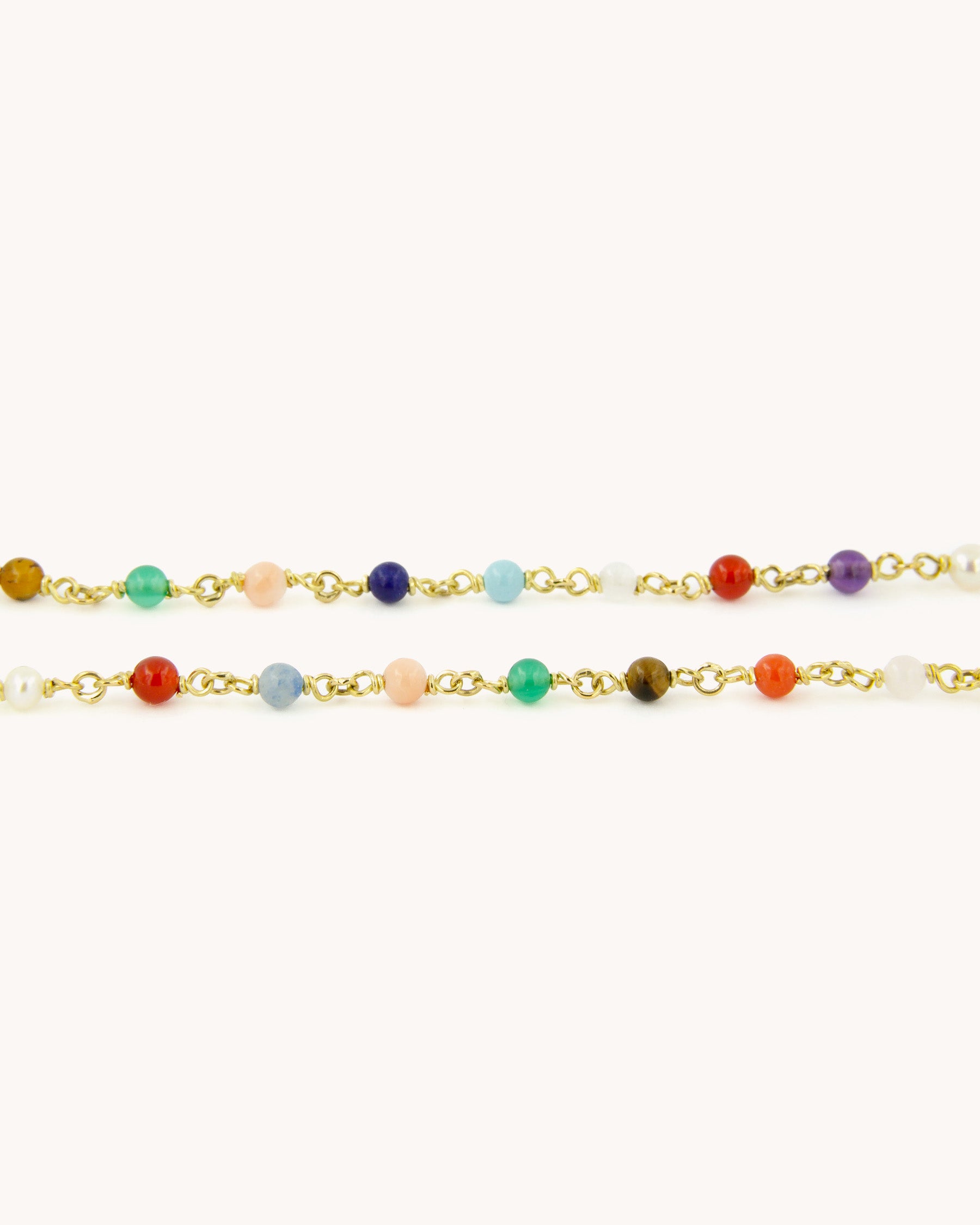 Collana Mediterraneo Base con Gemme Multicolore