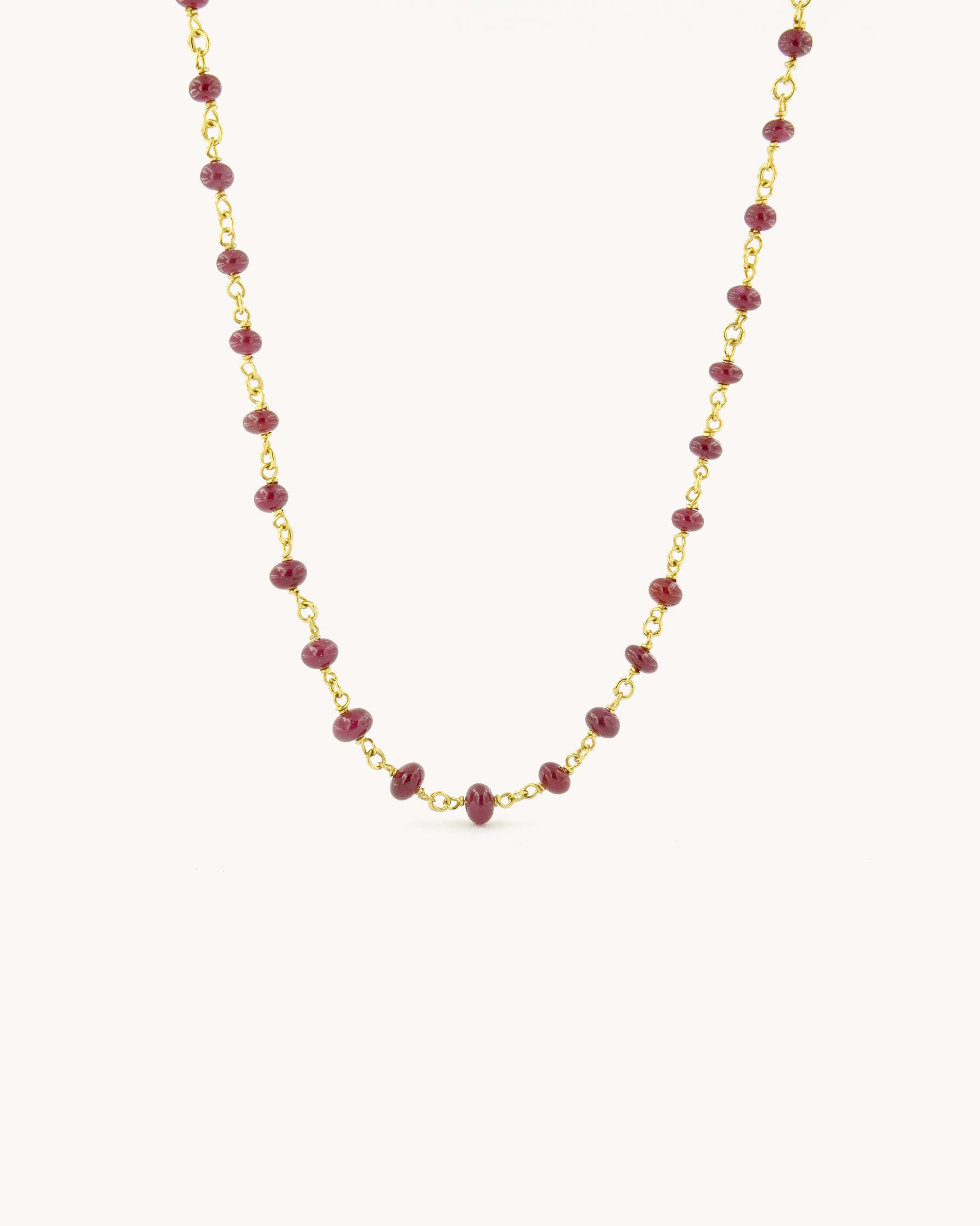 Collana Mediterraneo Base con Radice di Rubini