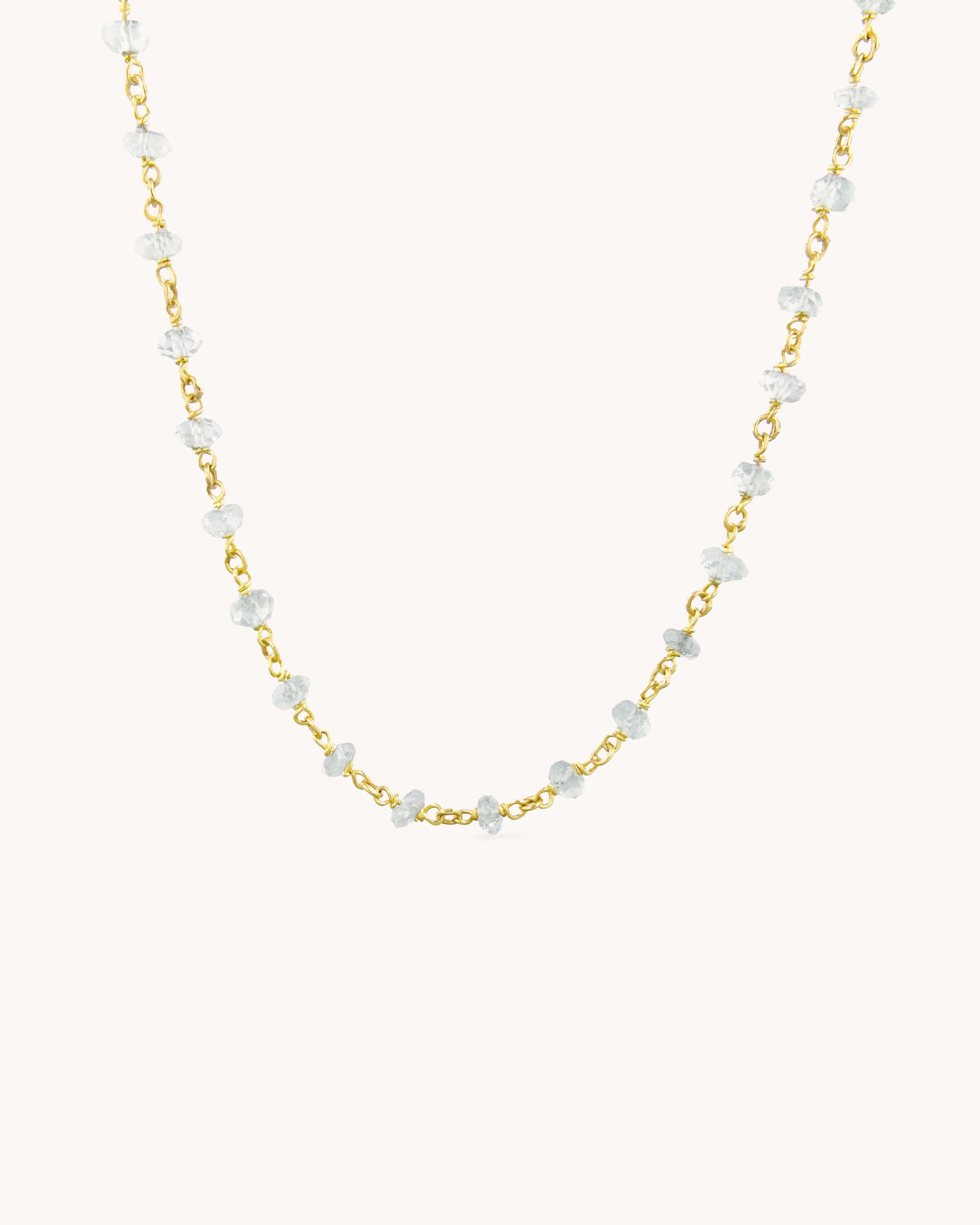Collana Mediterraneo Base con Acquamarina