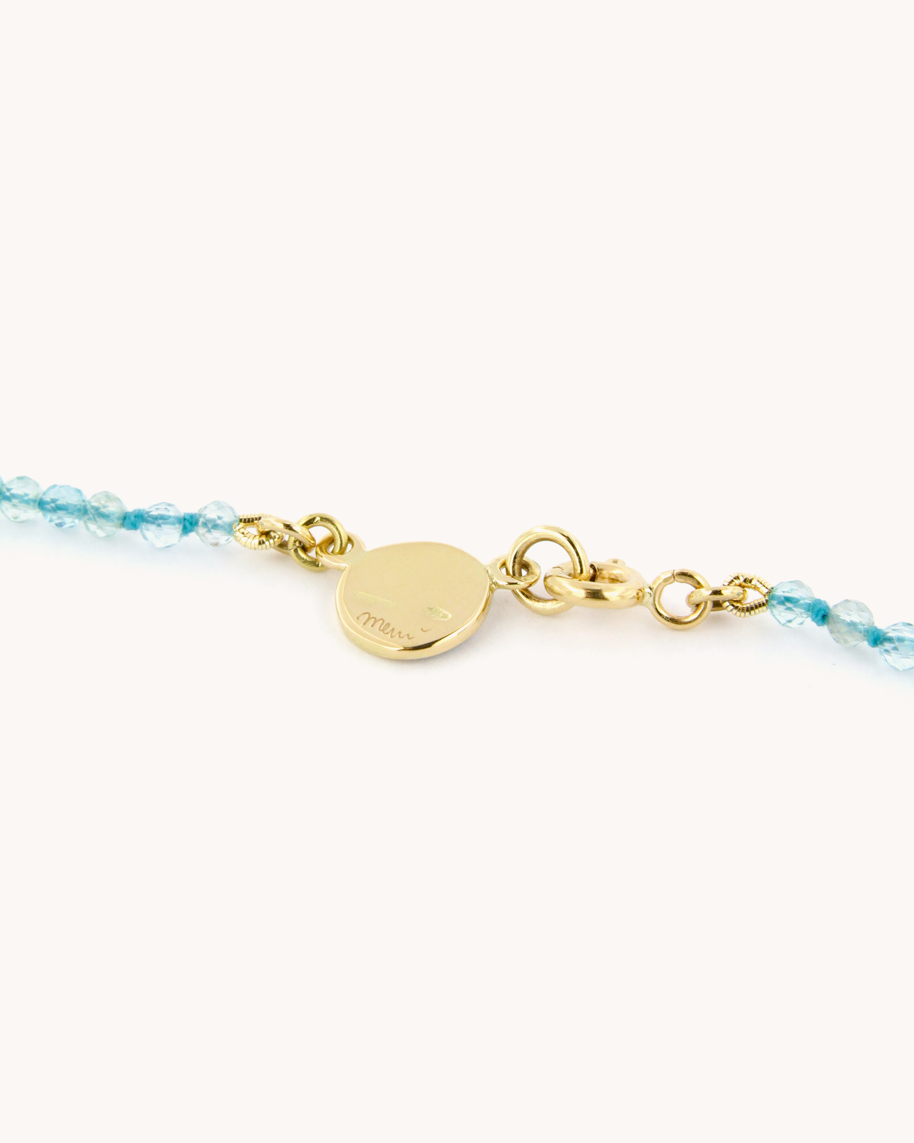 Coloris Necklace Angel in Limpid Blue