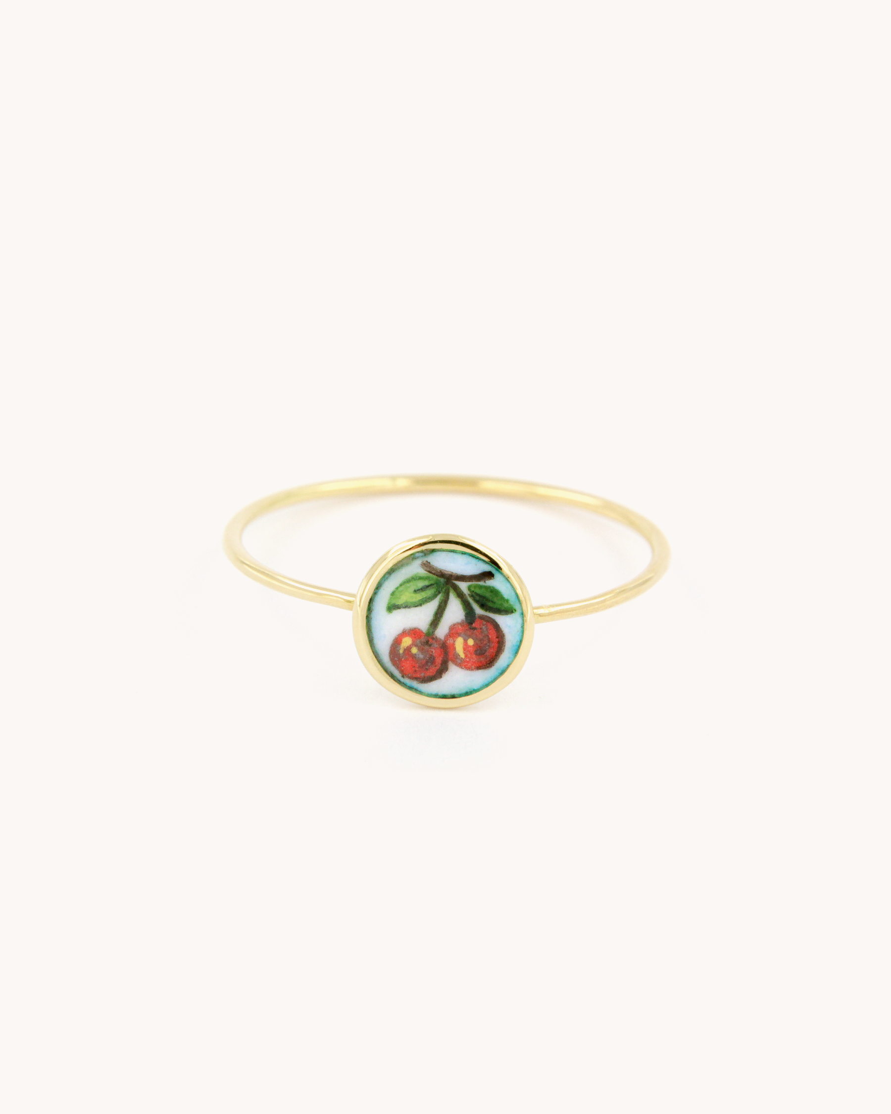 Cherry Wire Ring