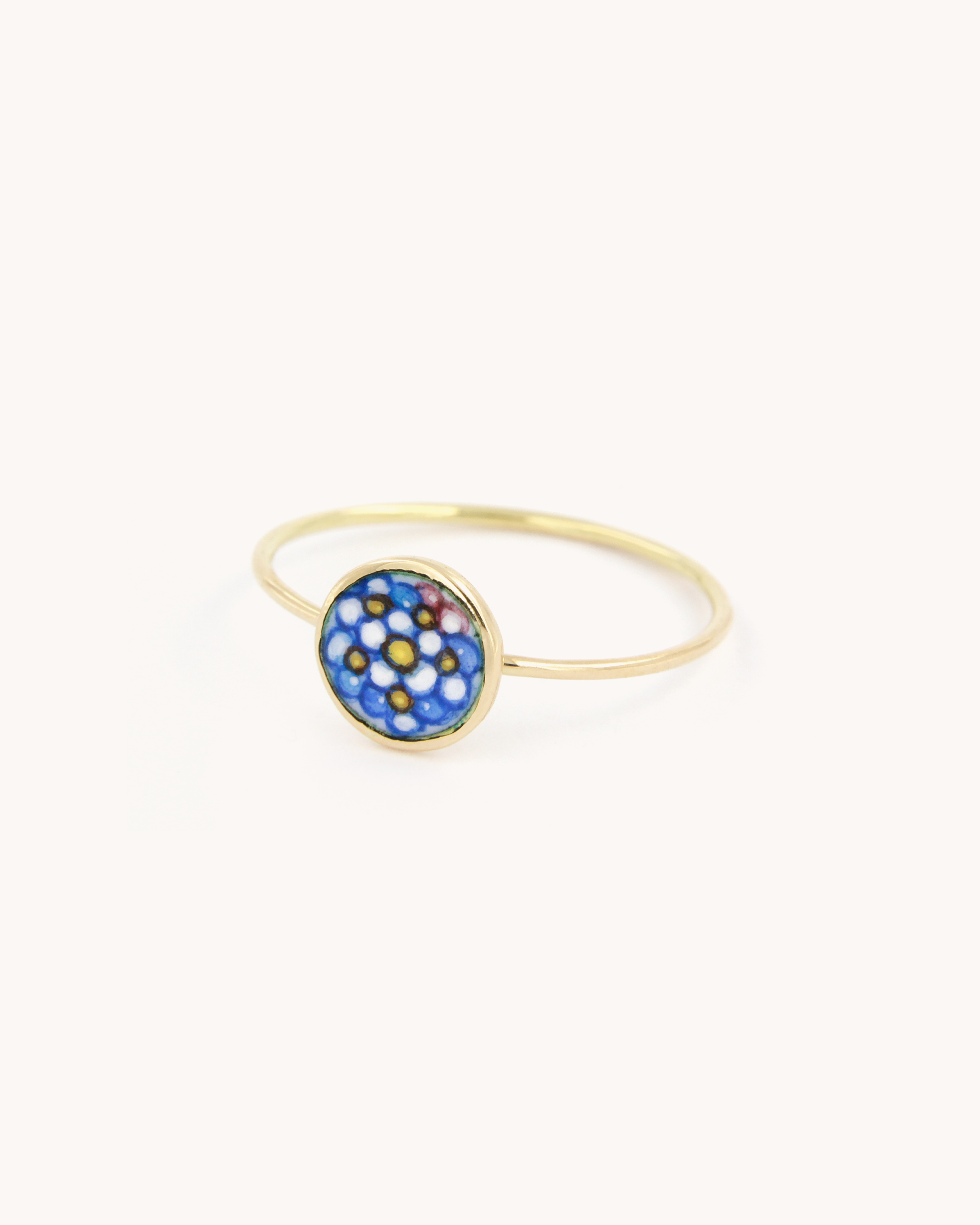 Forget-Me-Not Wire Ring