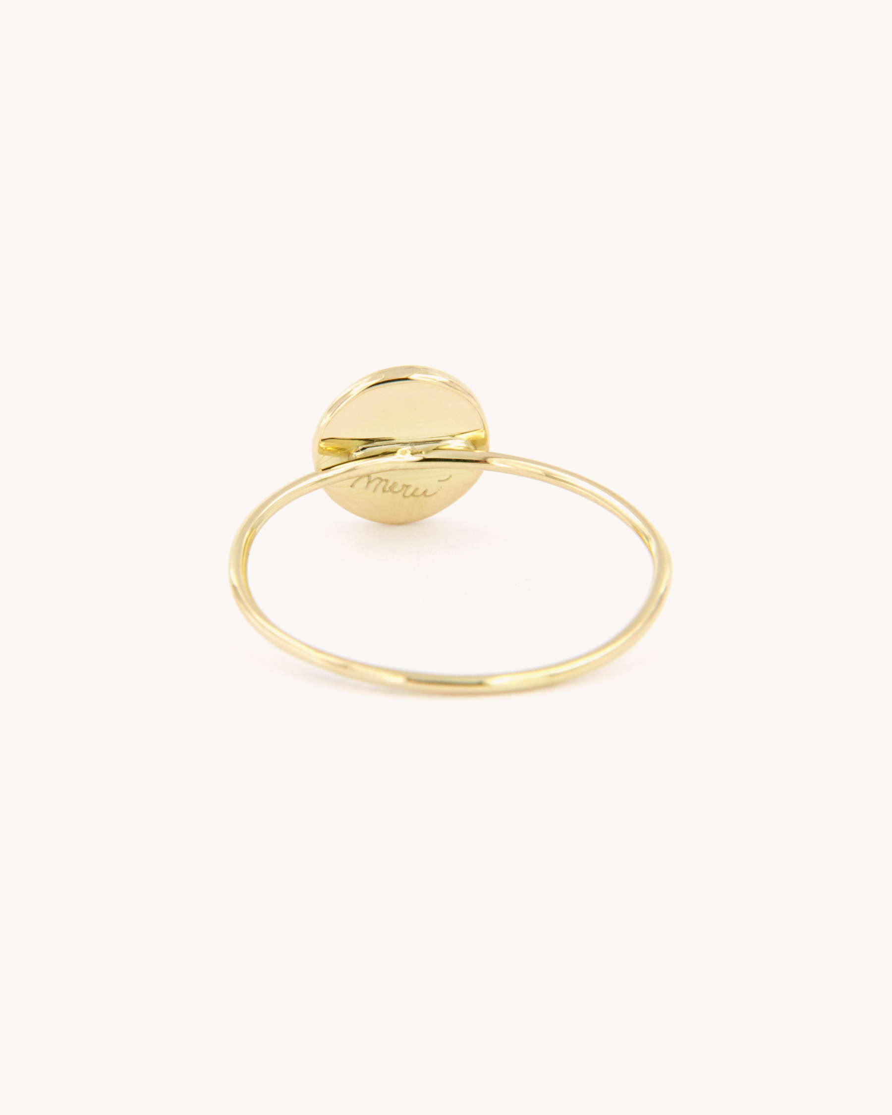 Anello a Filo Rosa