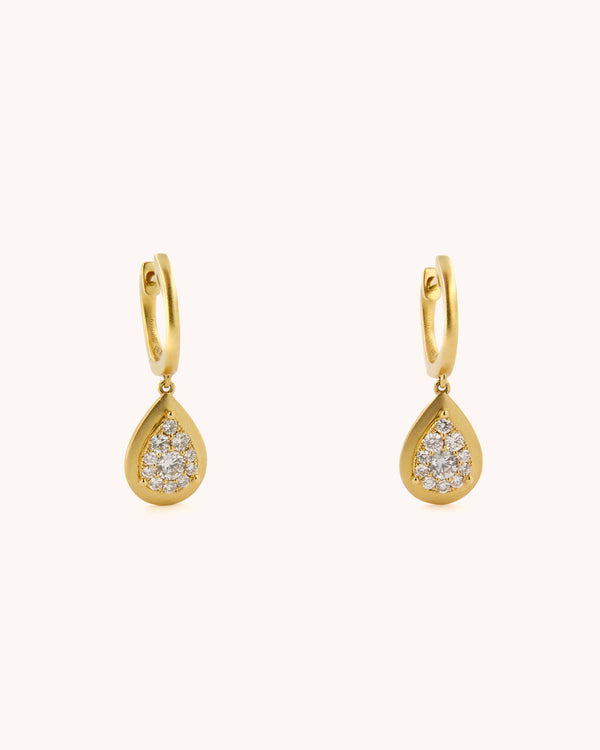 Diamond Drop Earrings