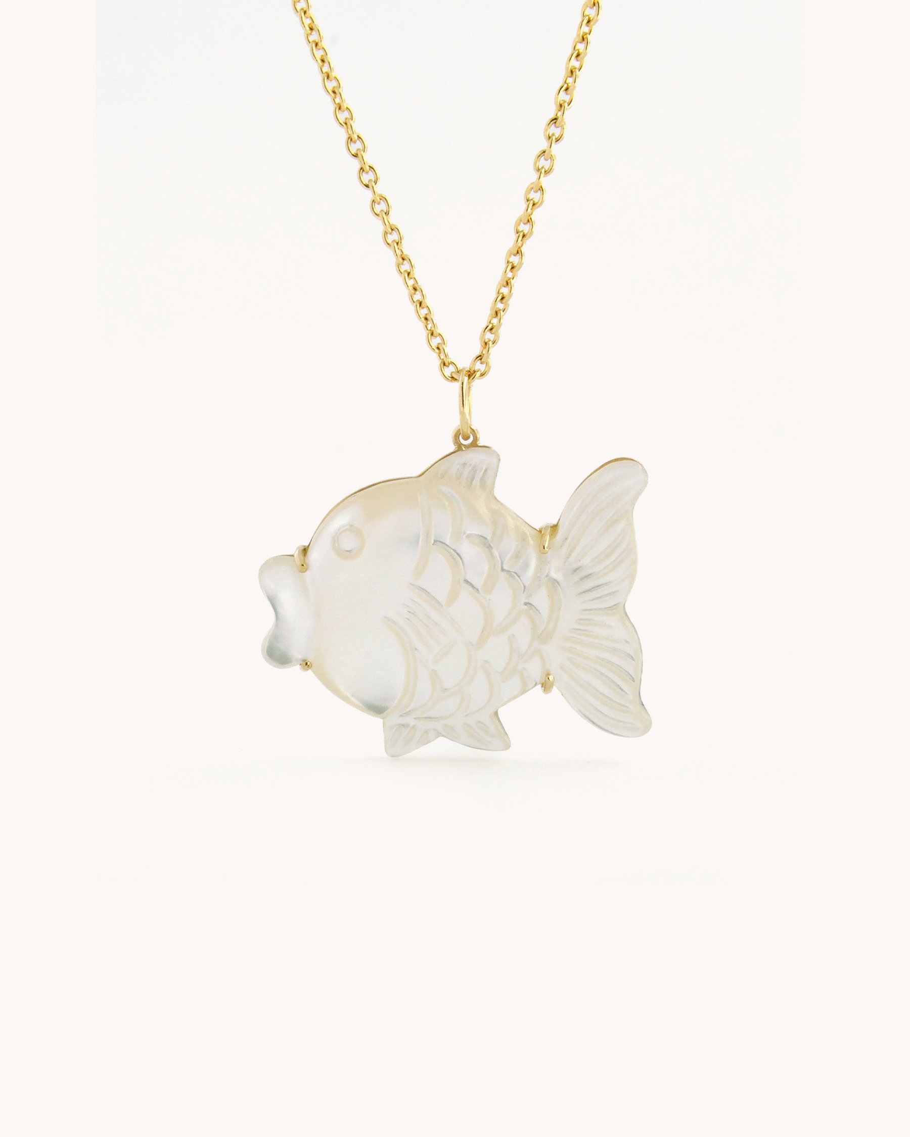 Ciondolo Pesce di Madreperla