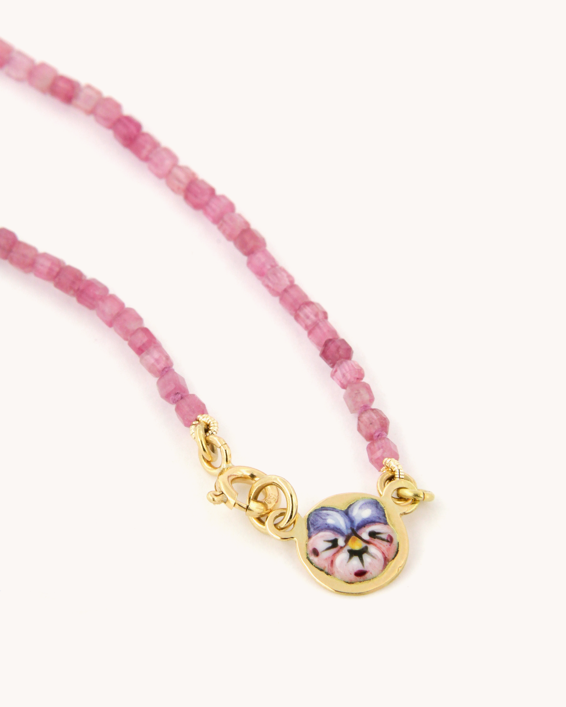 Collana Coloris Pansé nel Rosa Soave