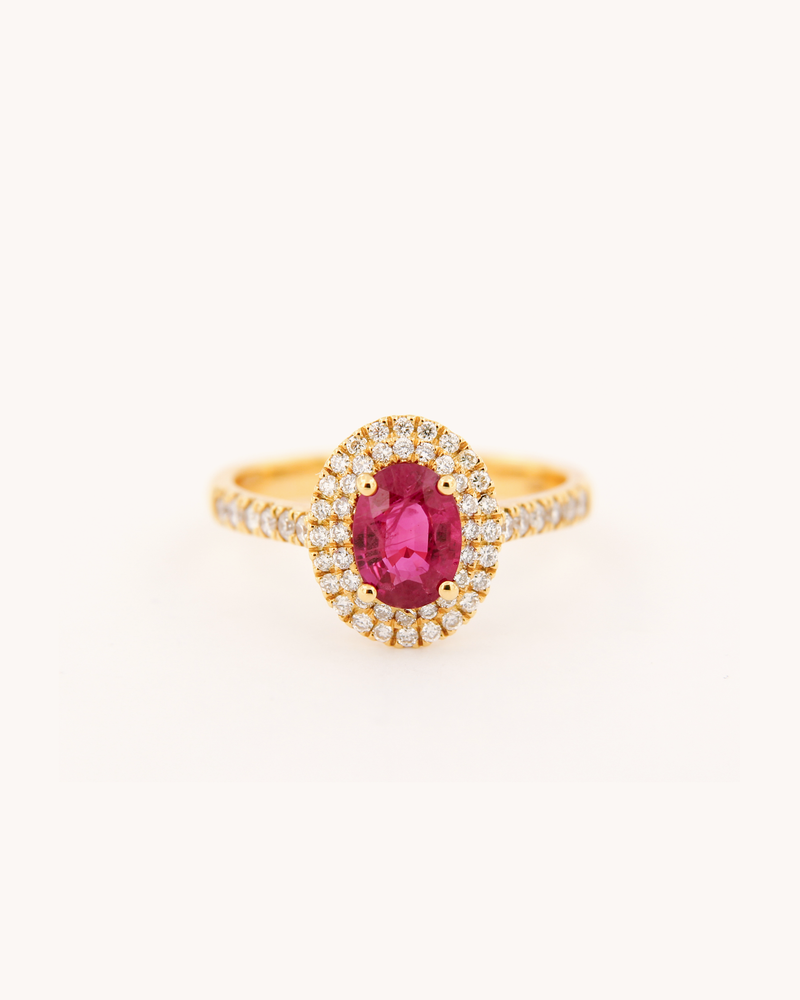 Ruby and Diamond Ring