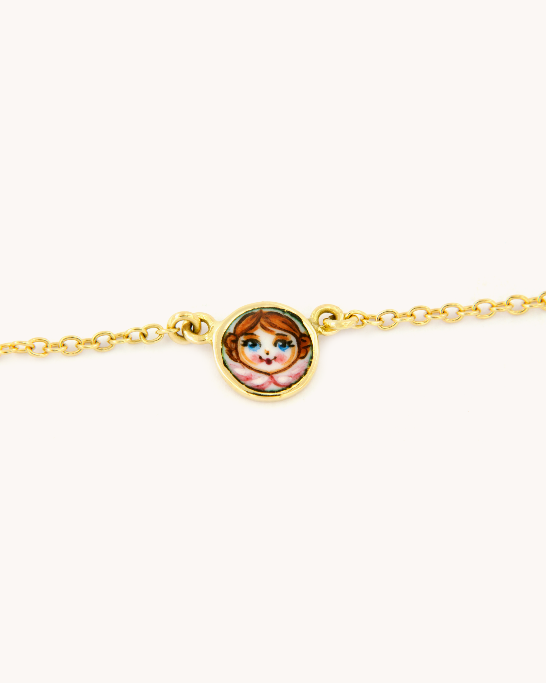 Pink Angel Necklace