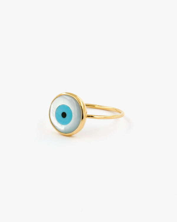 Big Evil Eye Ring