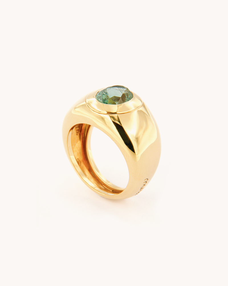 Tourmaline Dome Ring 