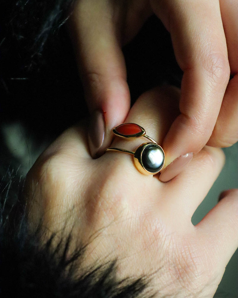 Red Coral Ring